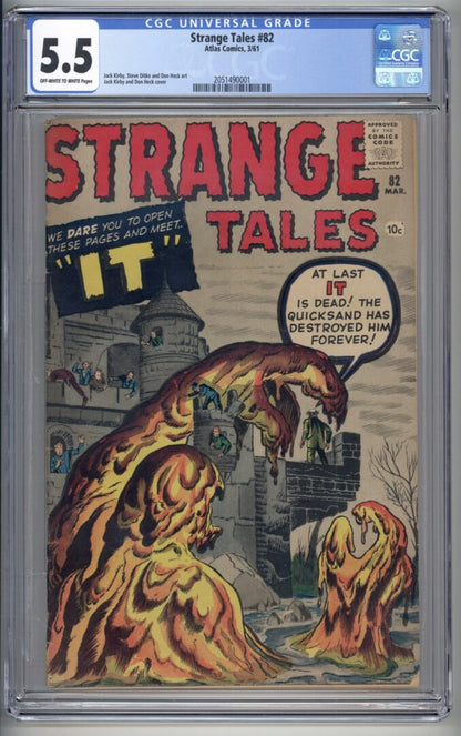 Strange Tales #82  CGC 5.5