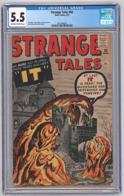 Strange Tales #82  CGC 5.5
