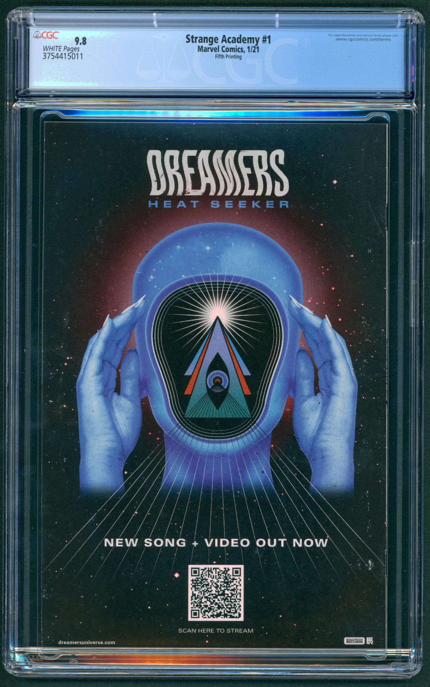 Strange Academy #1  CGC 9.8  5th Print