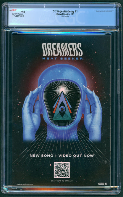 Strange Academy #1  CGC 9.8  5th Print