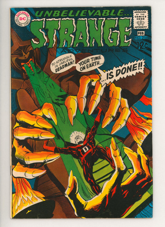 Strange Adventures #216 FN