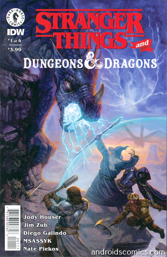 Stranger Things Dungeons & Dragons  Crossover #1 Cover A Gist