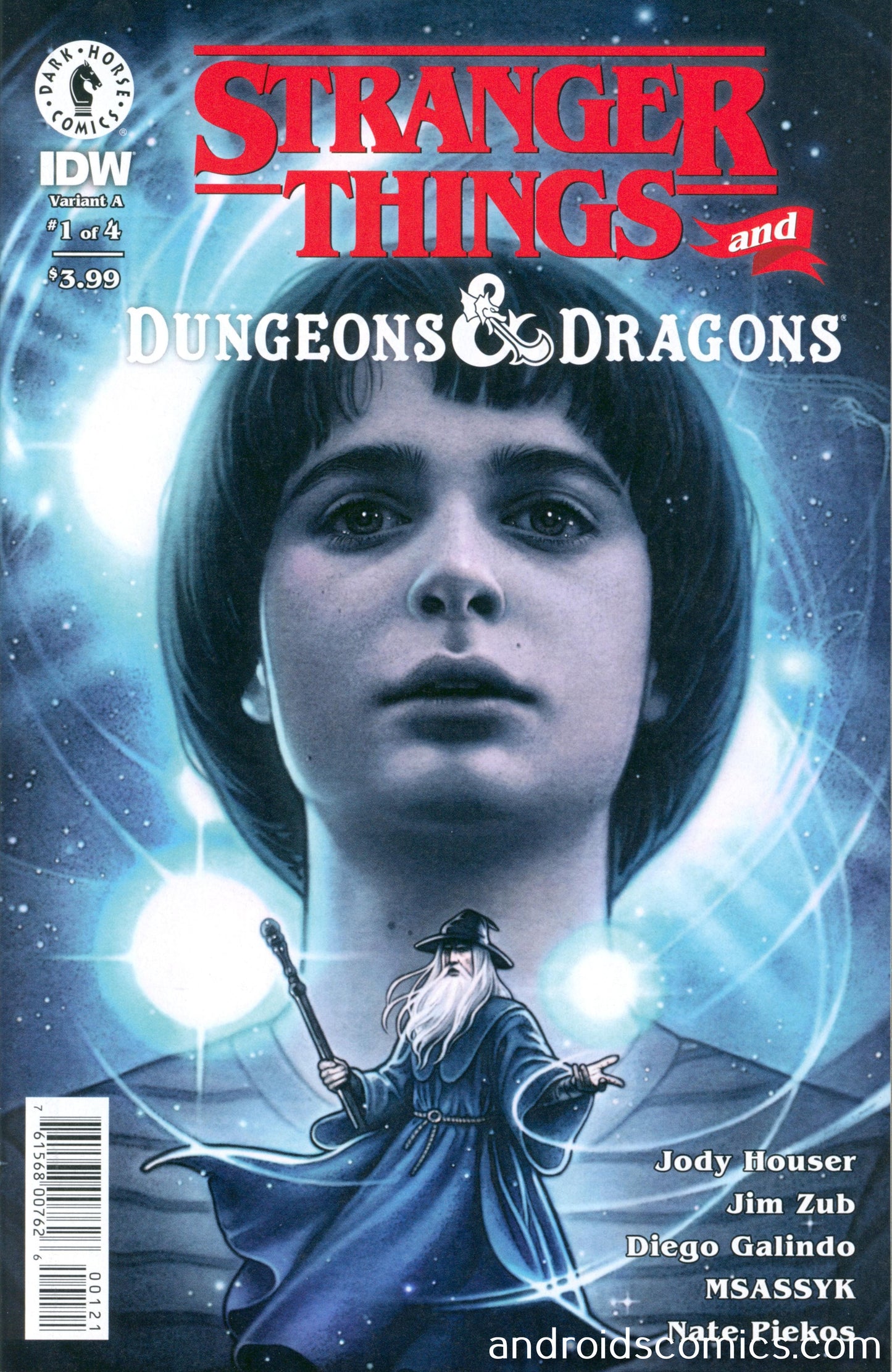 Stranger Things Dungeons & Dragons  Crossover #1 Cover B Dittmann