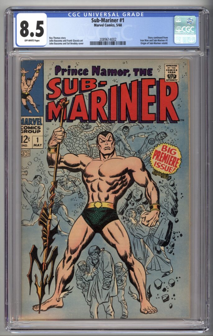 Sub-Mariner #1  CGC 8.5