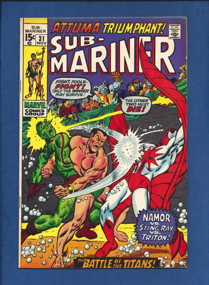 Sub-Mariner #31  FN