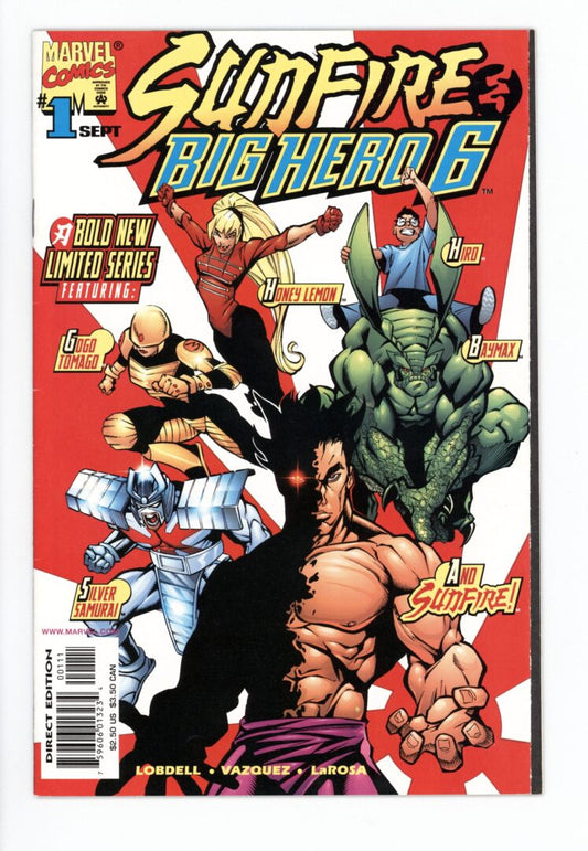 Sunfire and Big Hero 6 #1  FN+ 1st appearance of Big Hero 6