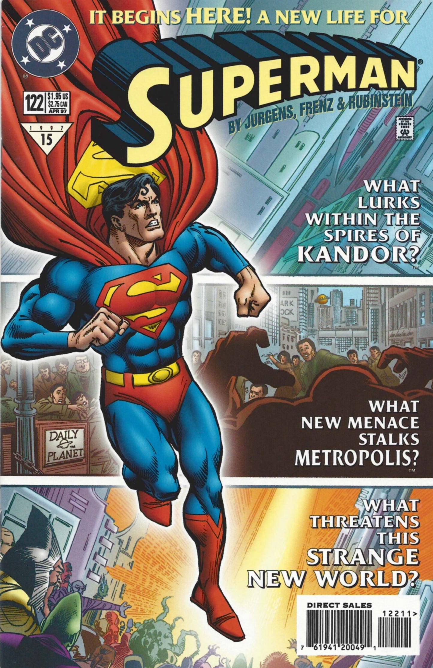 Superman #122  NM  1st appearance of Ceritak (Scorn)