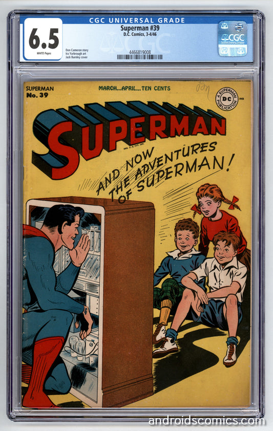Superman #39  CGC 6.5