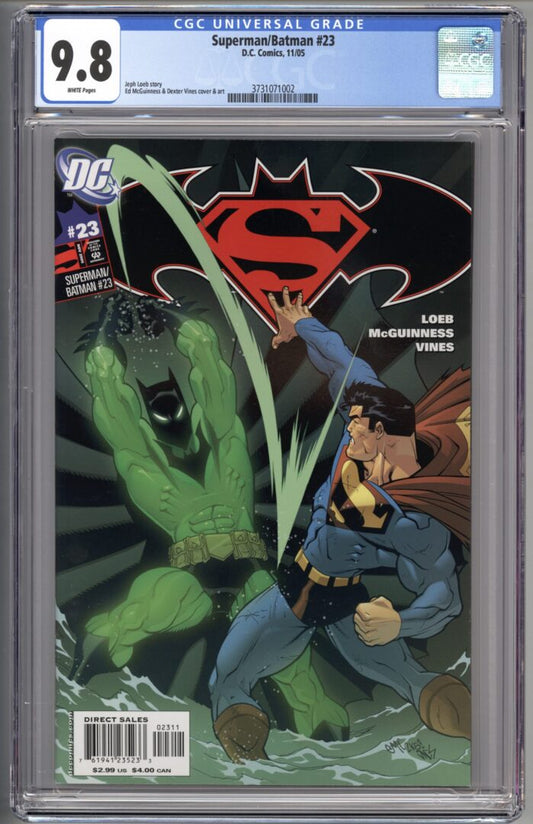 Superman Batman #23  CGC 9.8 1st full App. of Batman Beyond