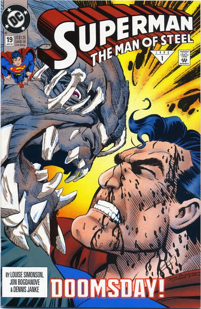 Superman the Man of Steel #19  VF