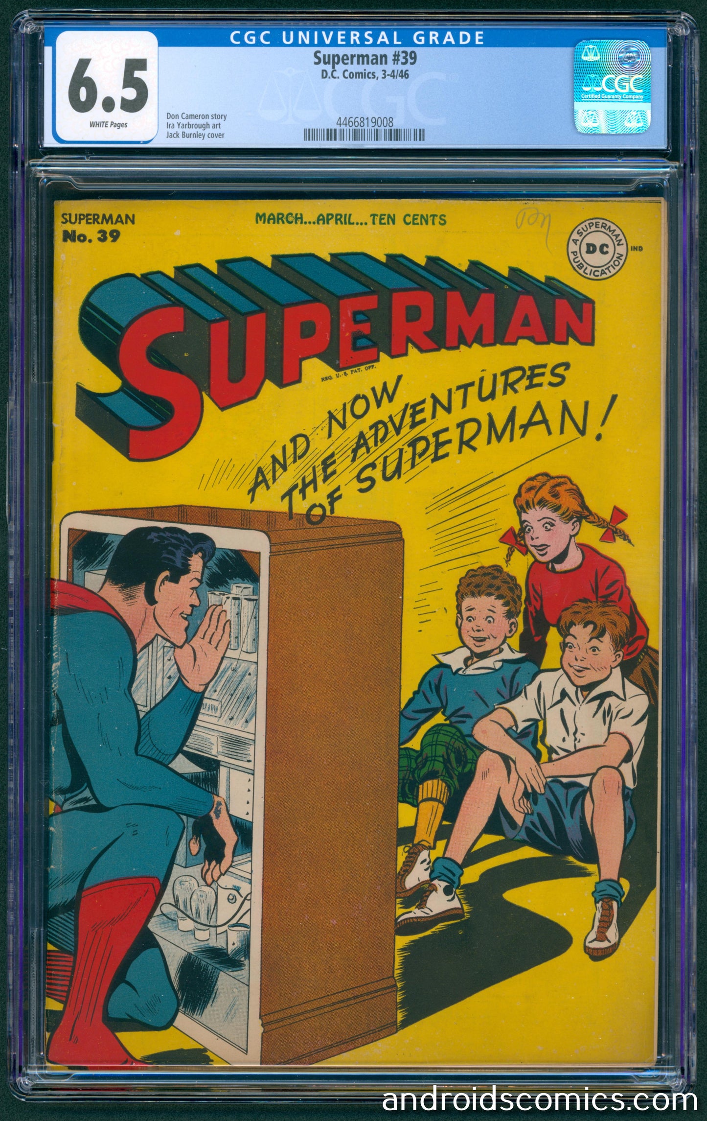Superman #39  CGC 6.5
