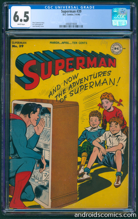 Superman #39  CGC 6.5