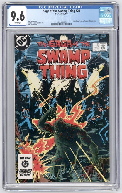 Swamp Thing #20  CGC 9.6