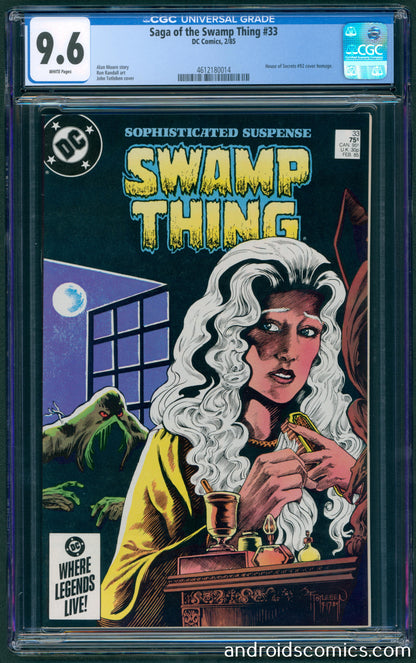 Swamp Thing #33 CGC 9.6