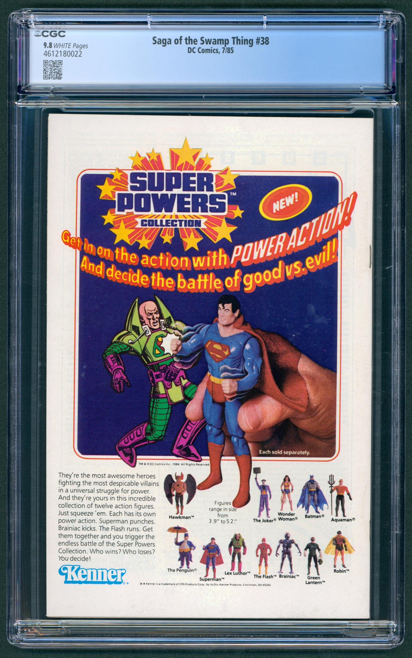 Swamp Thing #38 CGC 9.8