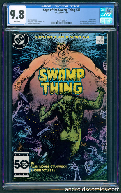 Swamp Thing #38 CGC 9.8
