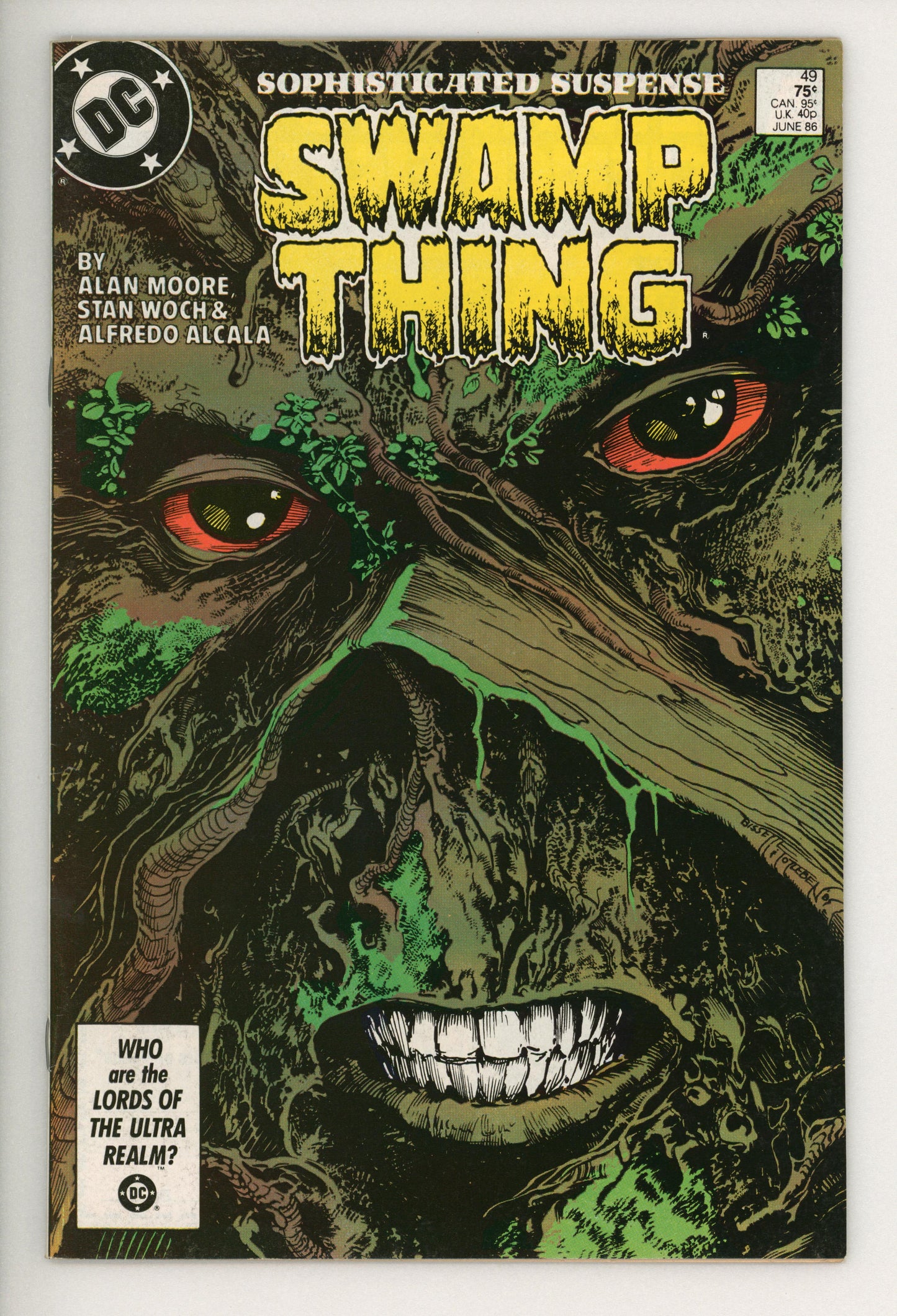 Swamp Thing #49 FN+