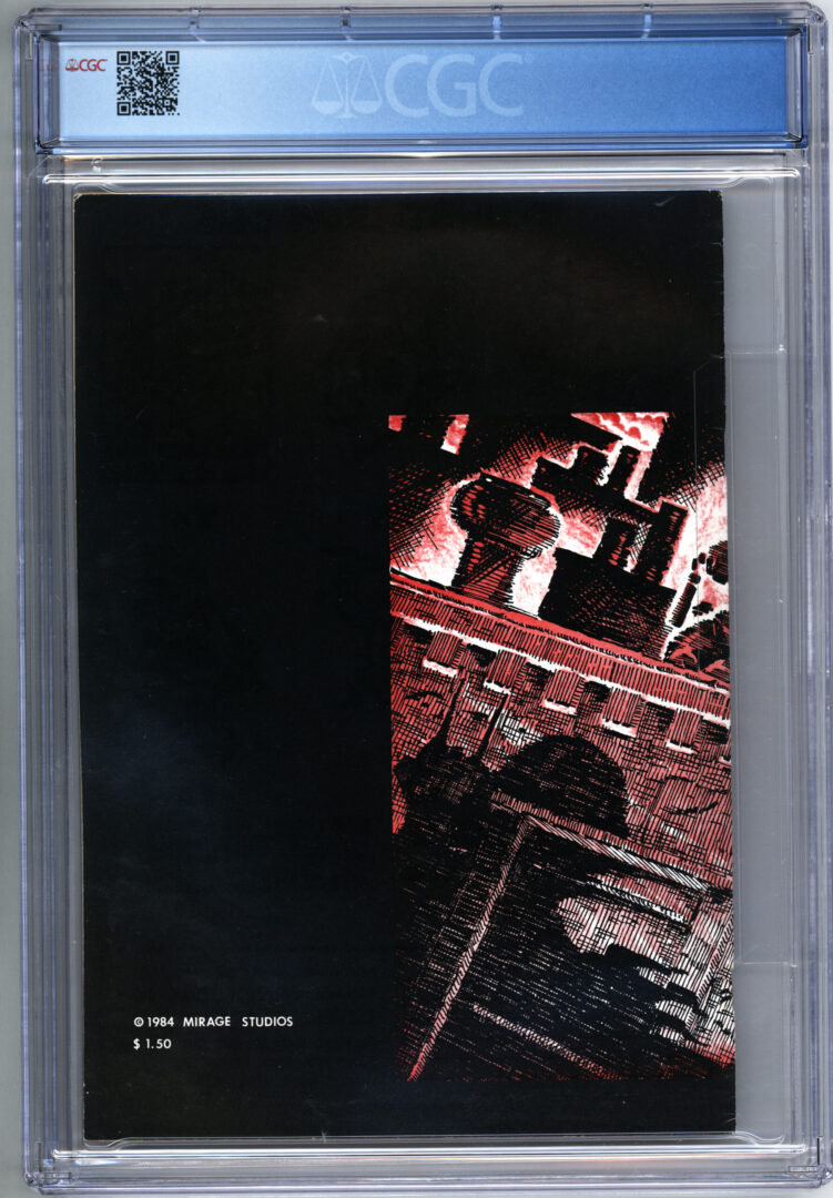 Teenage Mutant Ninja Turtles #1  CGC 7.5 2nd Print