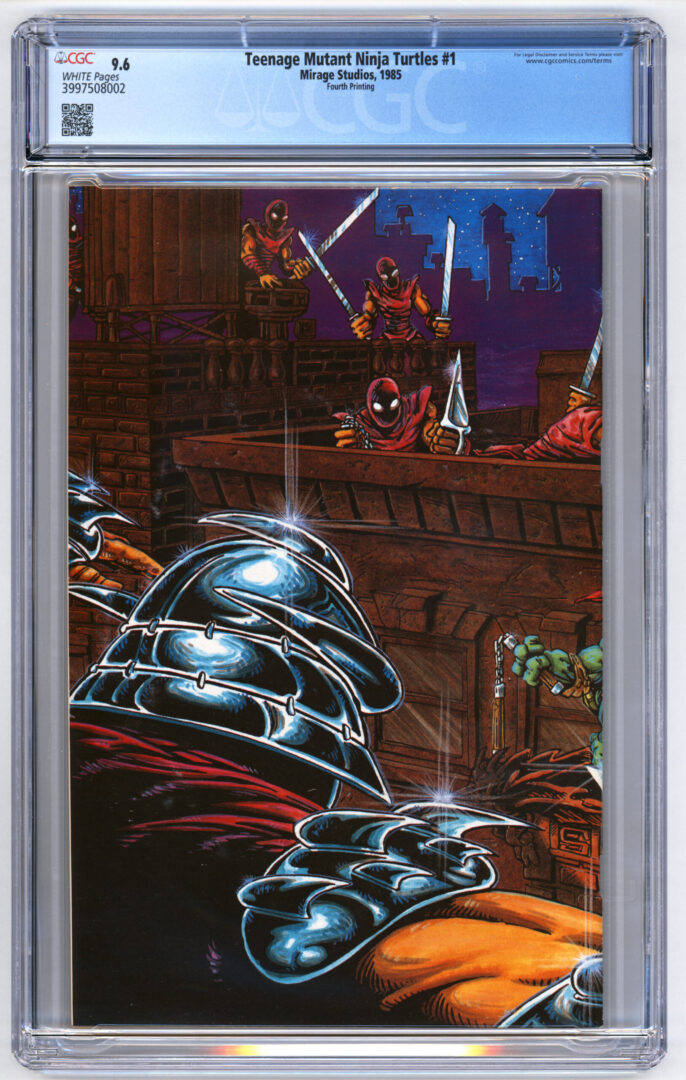 Teenage Mutant Ninja Turtle #1  CGC 9.6  4th Print