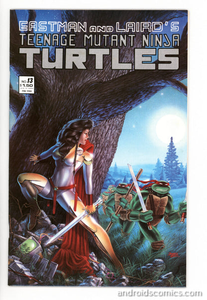 Teenage Mutant Ninja Turtles #13  VF-  1st App. of Jhanna