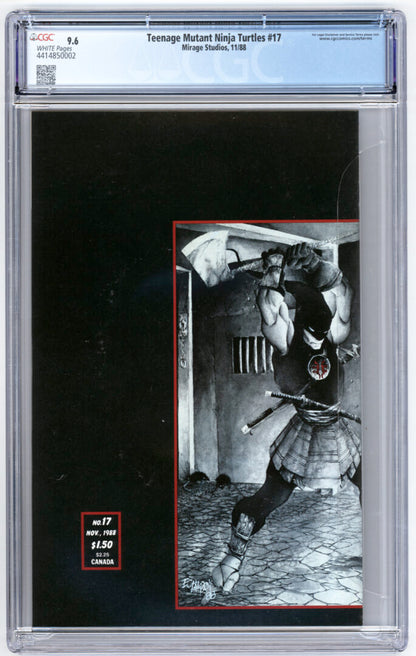 Teenage Mutant Ninja Turtles #17 CGC 9.6