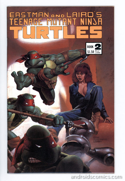Teenage Mutant Ninja Turtles #2 FN+ 3rd Print  1st App. of April O'Neil
