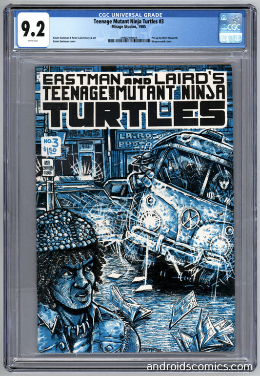 Teenage Mutant Ninja Turtles #3  CGC 9.2