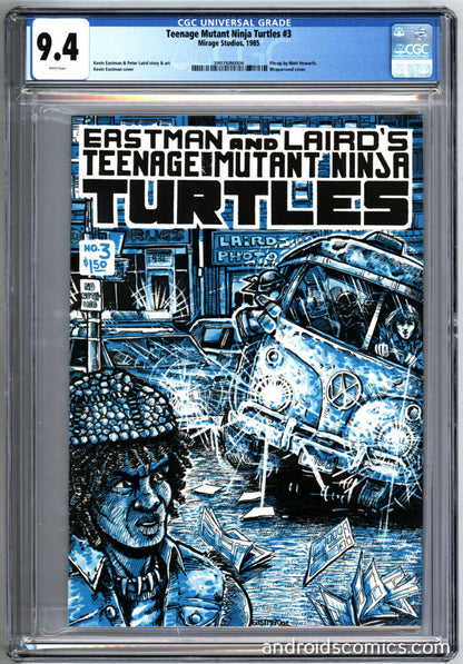 Teenage Mutant Ninja Turtles #3  CGC 9.4