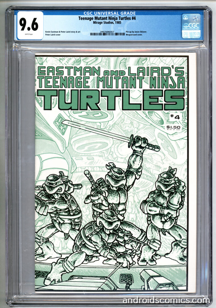 Teenage Mutant Ninja Turtles #4  CGC 9.6