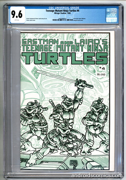 Teenage Mutant Ninja Turtles #4  CGC 9.6