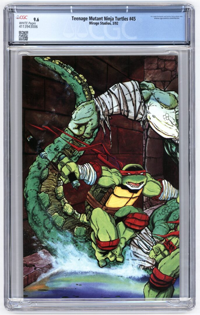 Teenage Mutant Ninja Turtles #45  CGC 9.6