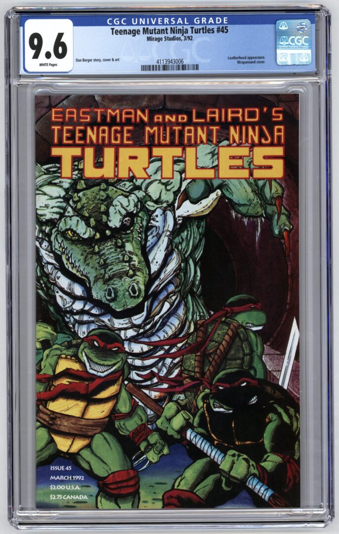 Teenage Mutant Ninja Turtles #45  CGC 9.6