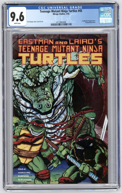 Teenage Mutant Ninja Turtles #45  CGC 9.6