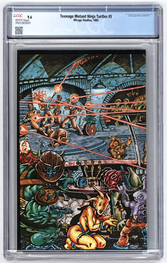 Teenage Mutant Ninja Turtles #5  CGC 9.6