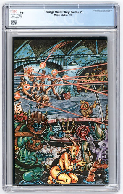 Teenage Mutant Ninja Turtles #5  CGC 9.6