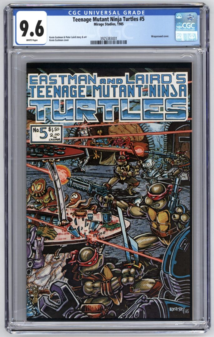 Teenage Mutant Ninja Turtles #5  CGC 9.6