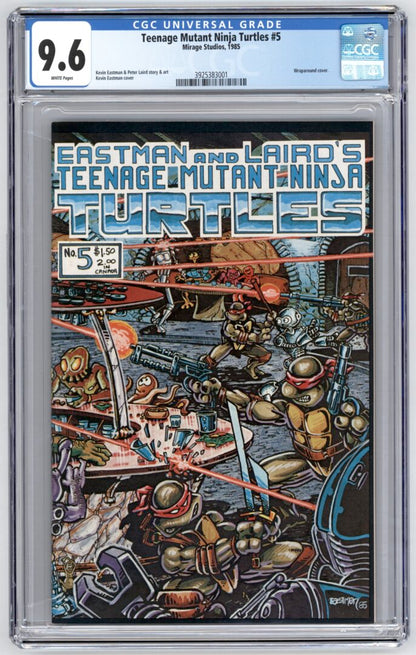 Teenage Mutant Ninja Turtles #5  CGC 9.6