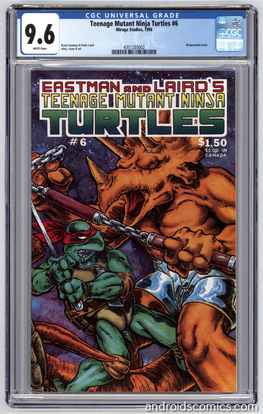 Teenage Mutant Ninja Turtles #6 CGC 9.6