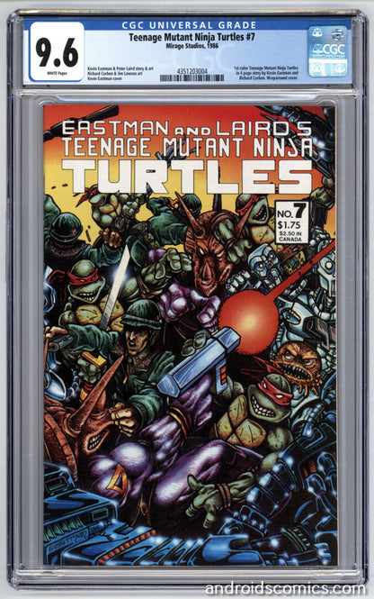 Teenage Mutant Ninja Turtles #7CGC 9.6