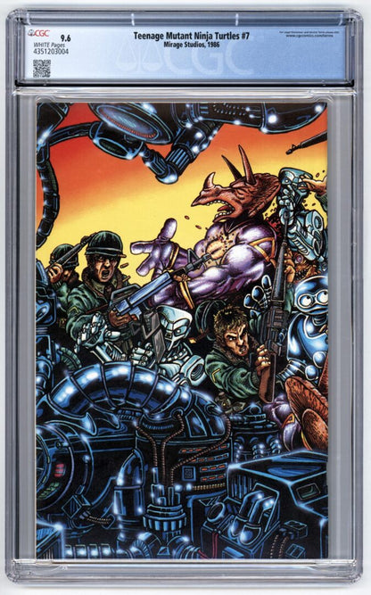 Teenage Mutant Ninja Turtles #7CGC 9.6
