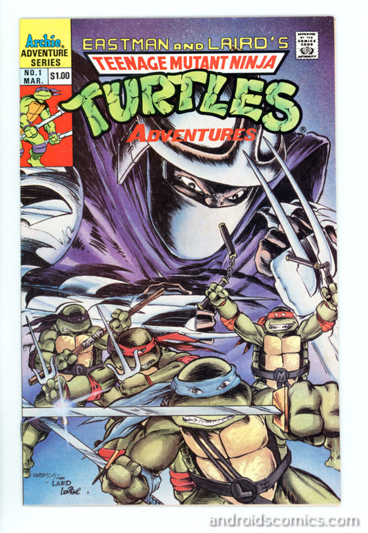 Teenage Mutant Ninja Turtles Adventures #1  FN+