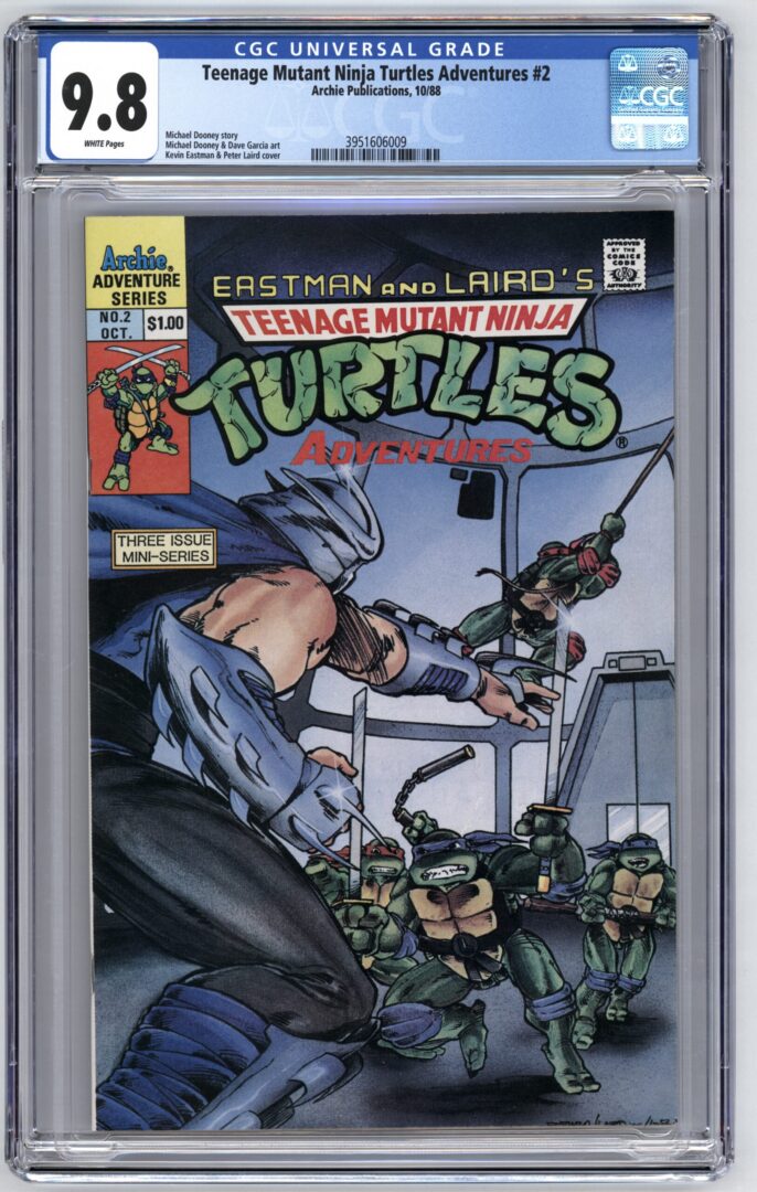 Teenage Mutant Ninja Turtles Adventures #2  CGC 9.8