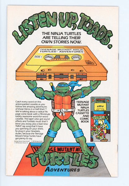 Teenage Mutant Ninja Turtles Adventures #2  FN+