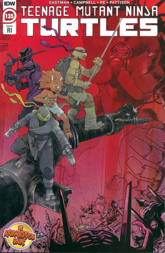 Teenage Mutant Ninja Turtles  #135 Cover C 10 Copy Variant Edition Torres