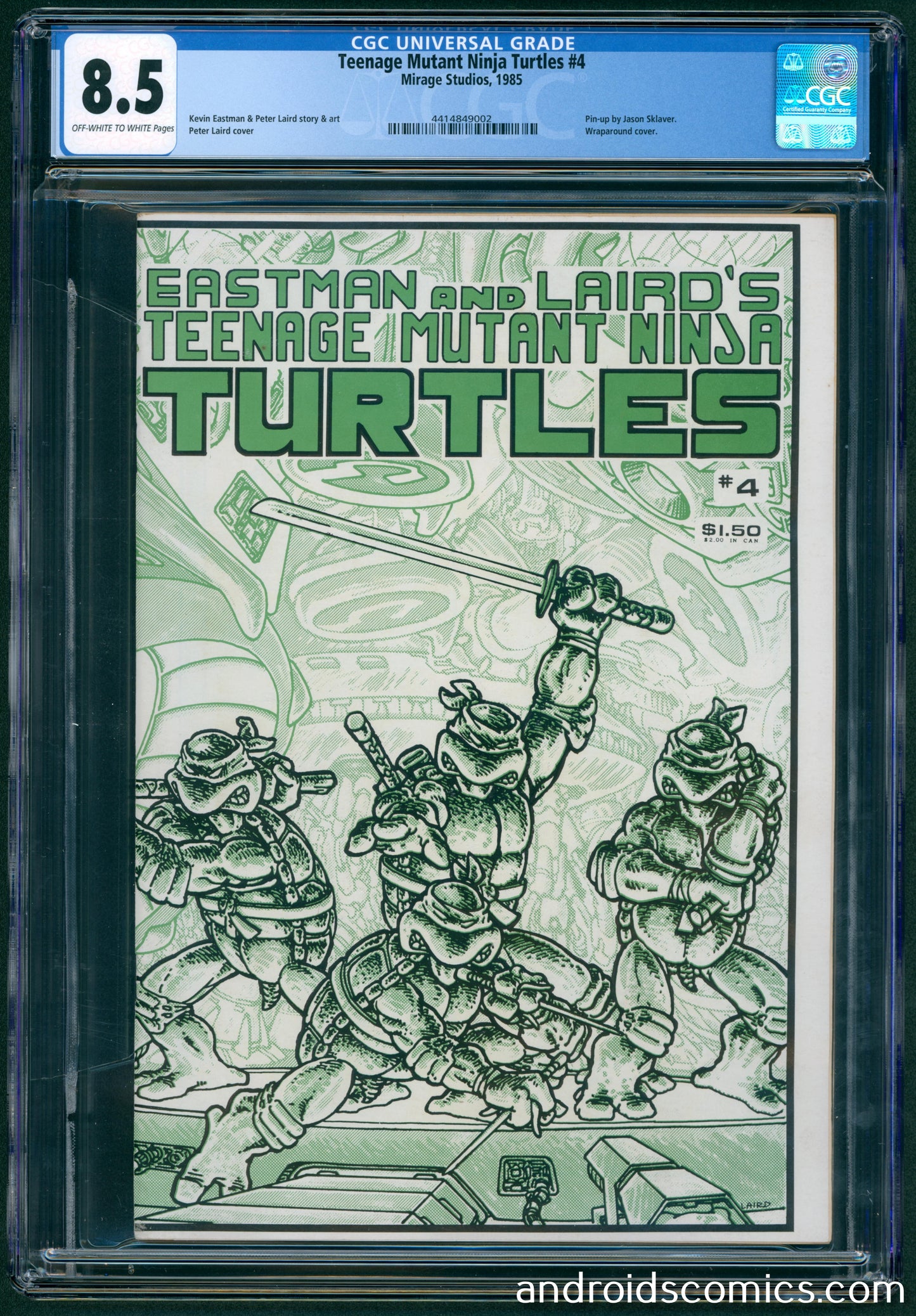 Teenage Mutant Ninja Turtles #4  CGC 8.5
