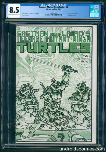 Teenage Mutant Ninja Turtles #4  CGC 8.5