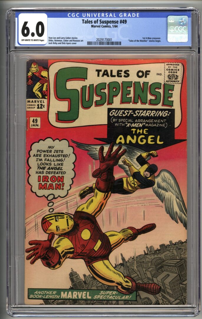 Tales of Suspense #49  CGC 6.0  1st X-Men crossover