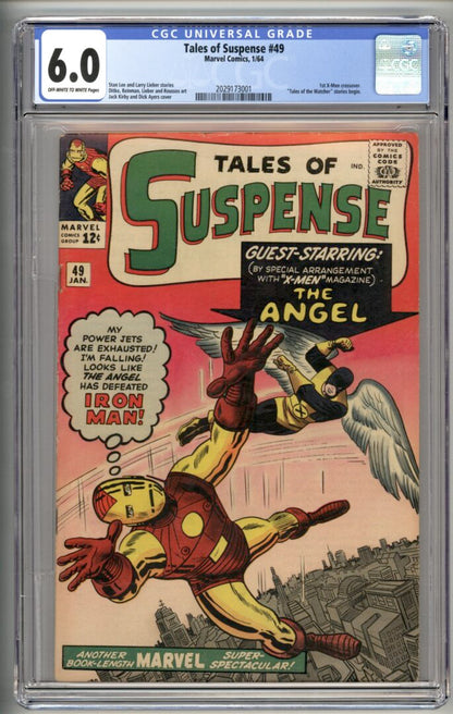 Tales of Suspense #49  CGC 6.0  1st X-Men crossover