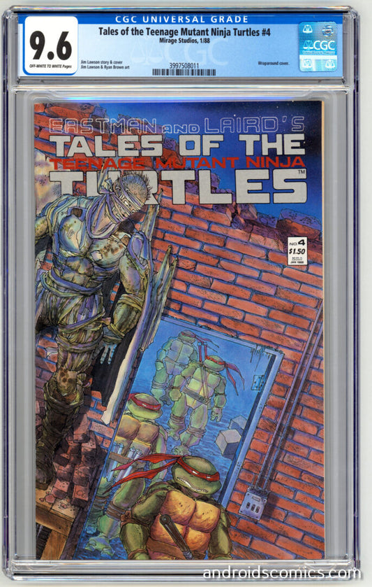 Tales of the Teenage Mutant Ninja Turtles #4  CGC 9.6