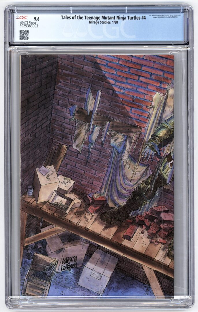 Tales of the Teenage Mutant Ninja Turtles #4  CGC 9.6